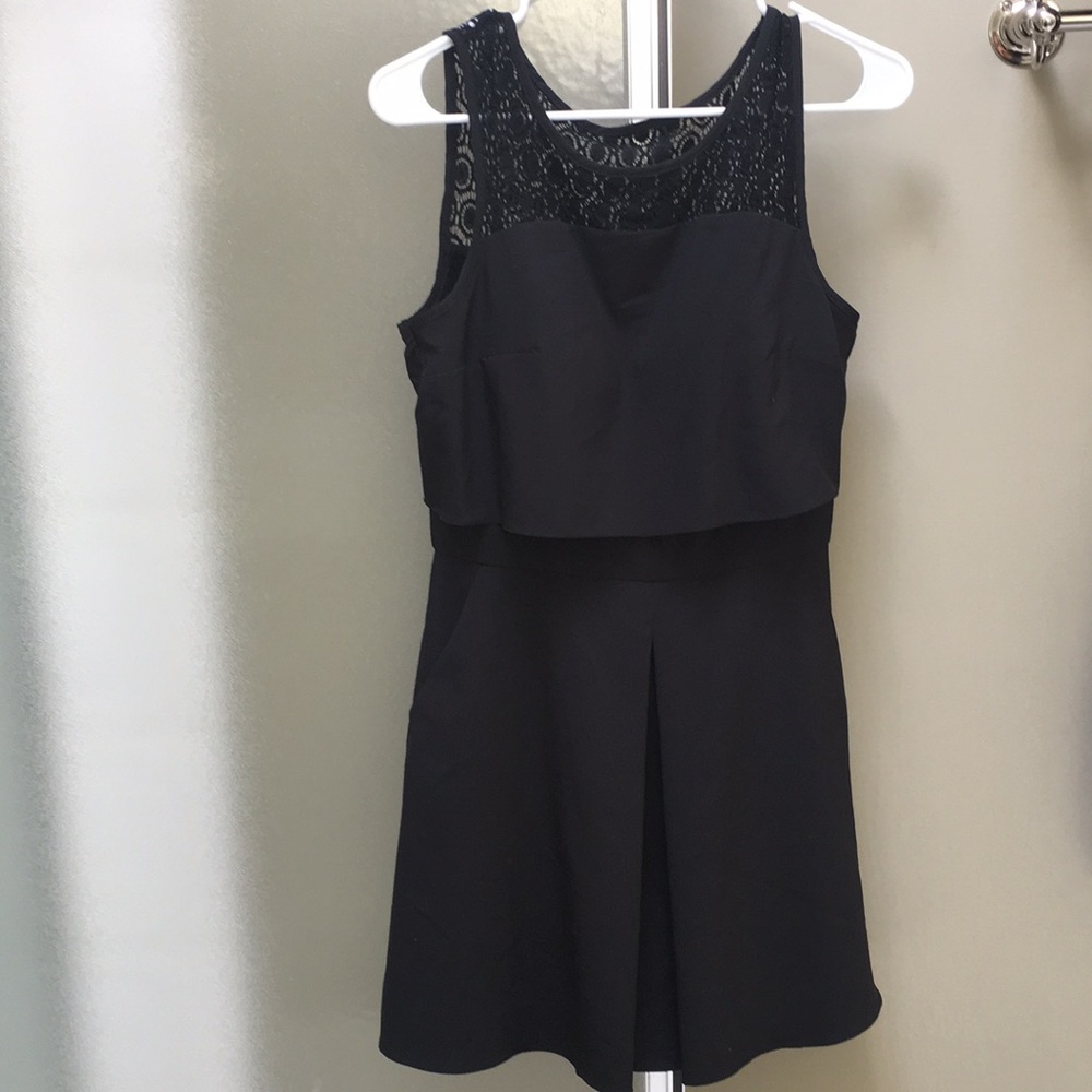 Black formal dress